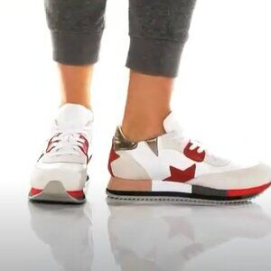 NEW BUENO Leather Petro Comfort Sneakers for women 253